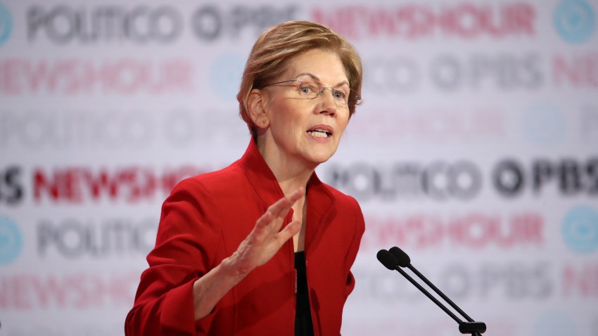 Democratic Presidential Candidate Elizabeth Warren