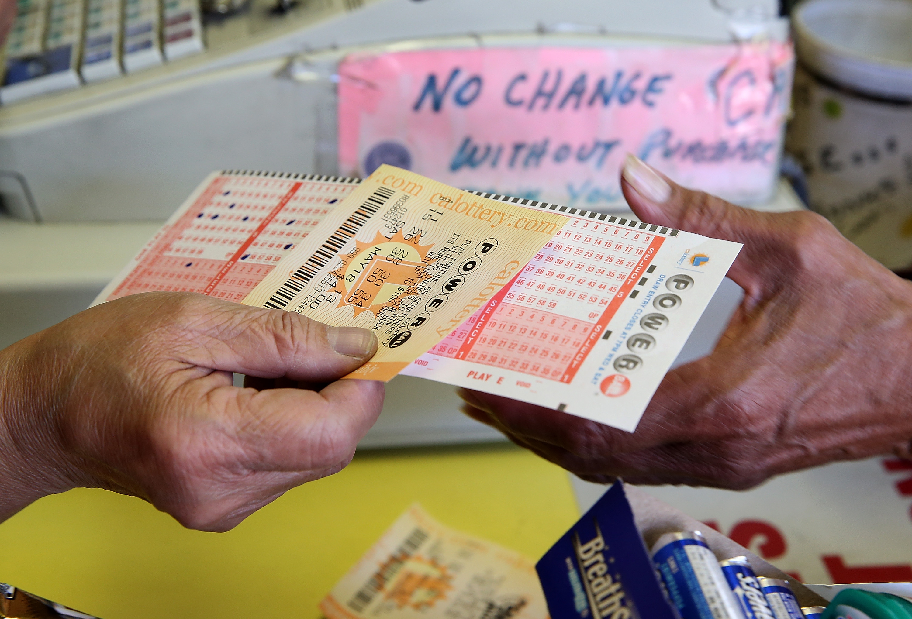Here are the winning numbers for Monday's 810 million Powerball jackpot