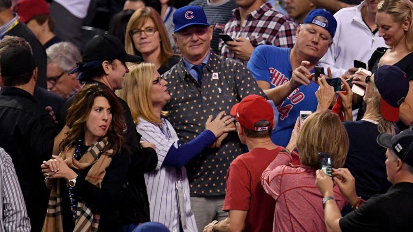GettyImages-bill murray charlie sheen cubs world series