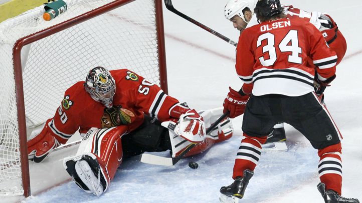Red Wings Blackhawks Hockey
