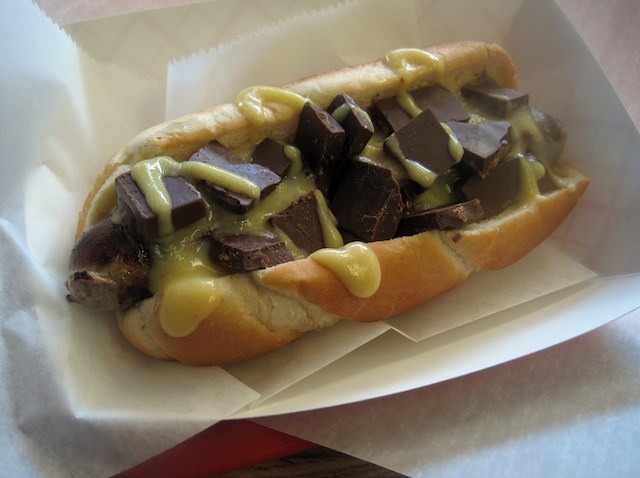Hot Doug's Bacon Chocolate Dog