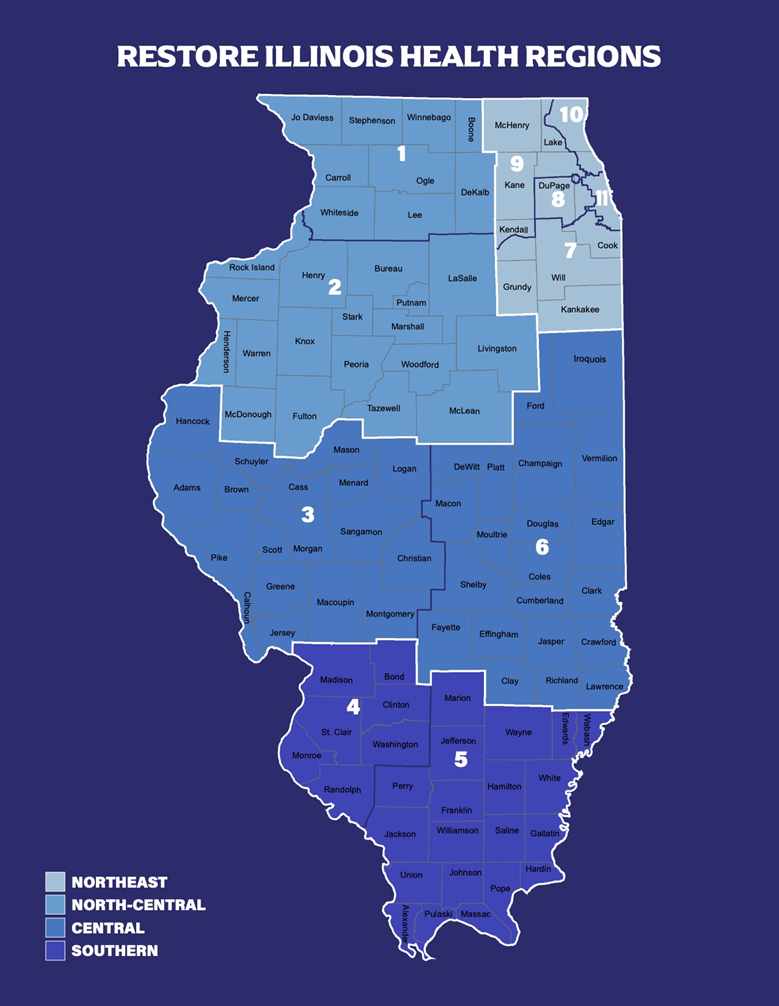 Illinois Will Reopen on a RegionbyRegion Basis. Here’s How the State