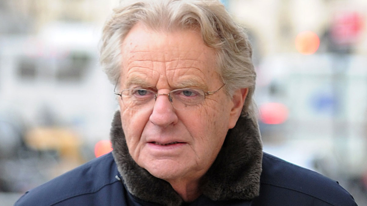 Jerry Springer Died Of Cancer Rep Says NBC Chicago   Jerry Springer GettyImages 470524661 