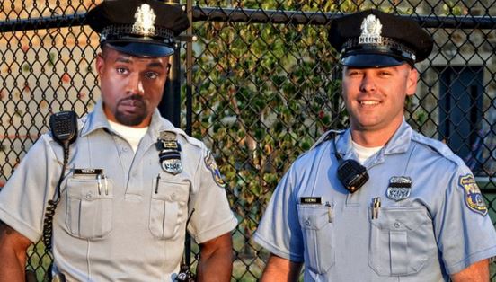 Kanye West Philadelphia Police
