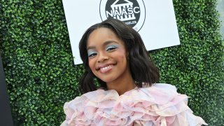In this March 8, 2020, file photo, actress Marsai Martin attends the 2020 Sisters' Awards at Skirball Cultural Center in Los Angeles, California.