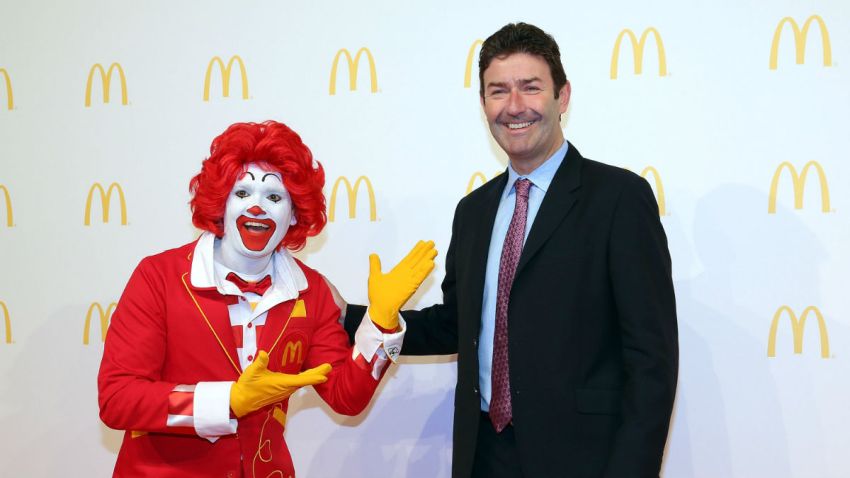 McDonald's CEO Steve Easterbrook
