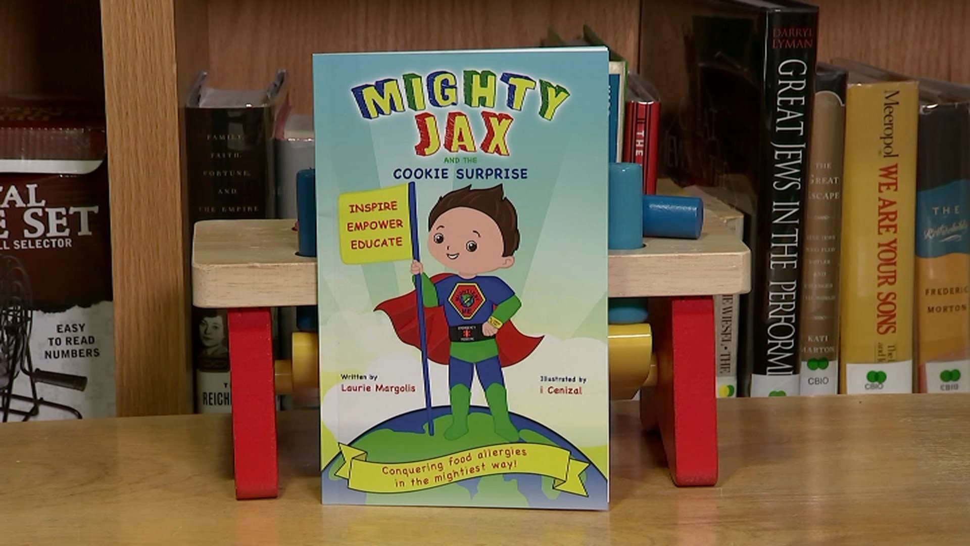 Cooking by the Book YouTube Meet Mighty Jax The Superhero With Food Allergies NBC 