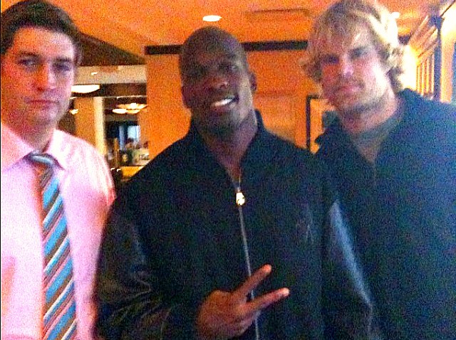 Ochocinco with cutler and olsen p1