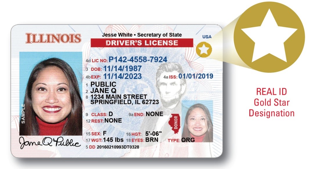 REAL ID Requirements: What Documents Are Needed For New Illinois ...
