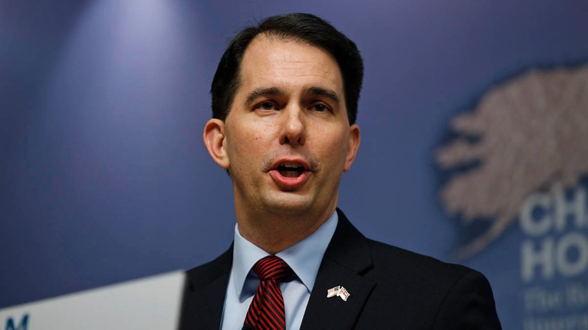 Britain US Scott Walker
