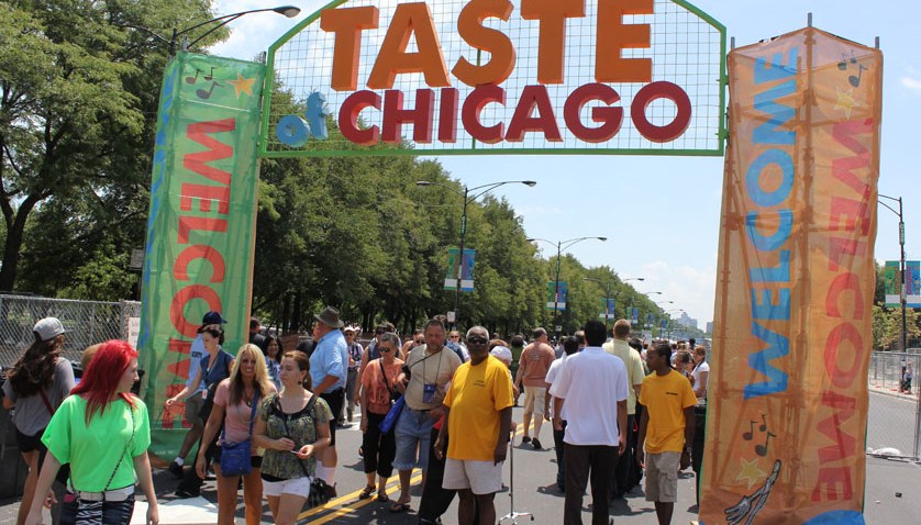 Taste of Chicago 2012-36-Taste Gates