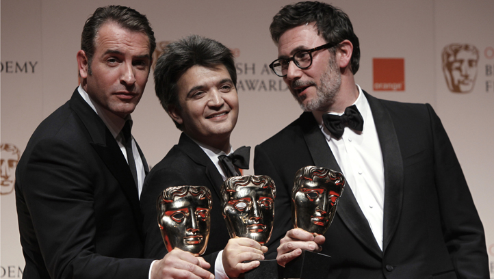 APTOPIX Britain BAFTA Film Awards 2012 Winners Room