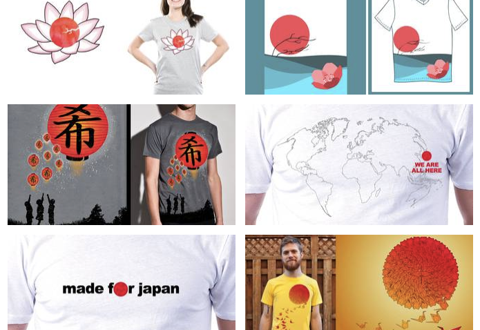 Threadless-tees-for-Japan