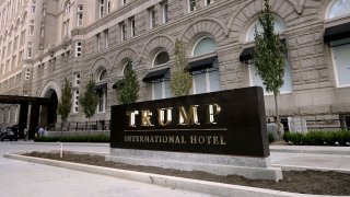 Exterior of the Trump International Hotel