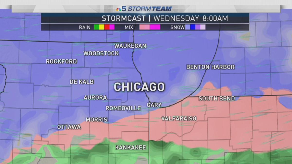 Winter Weather Advisory for Chicago Area as Snow, Ice Threaten