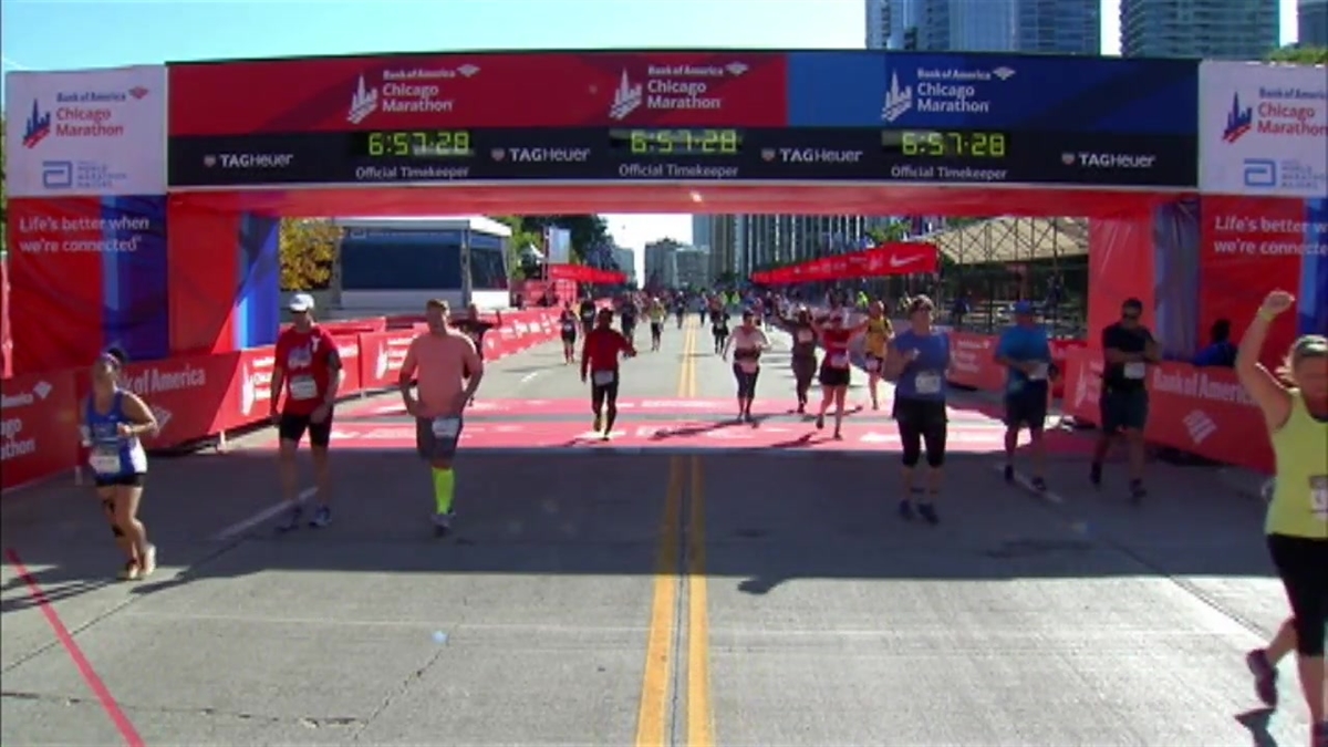 Chicago Marathon Finish Line 56 65525 NBC Chicago