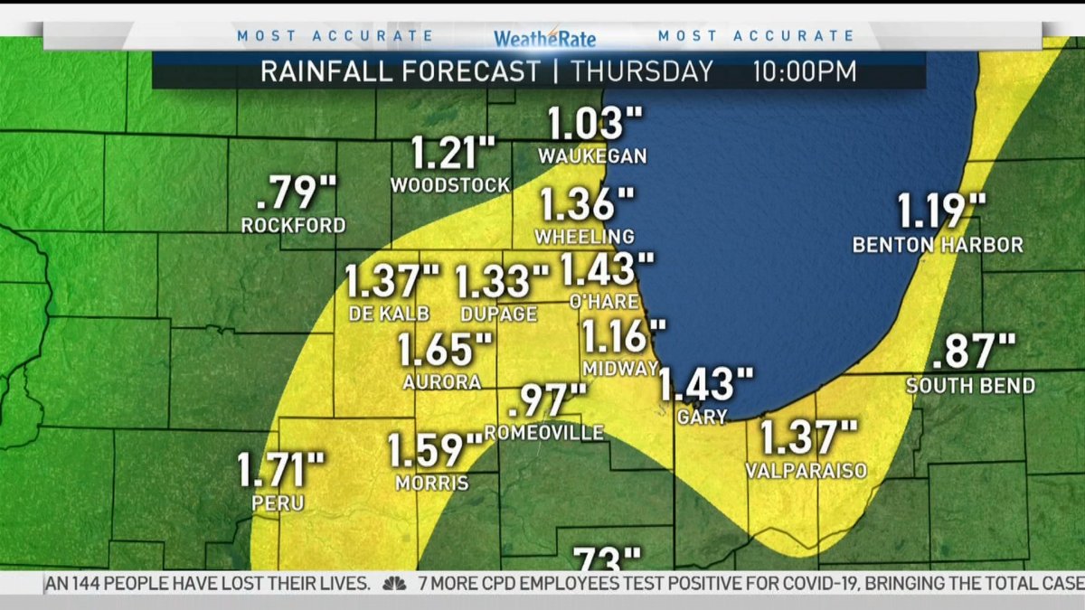 Chicago Area Under Lakeshore Flood Advisory, Warnings – NBC Chicago