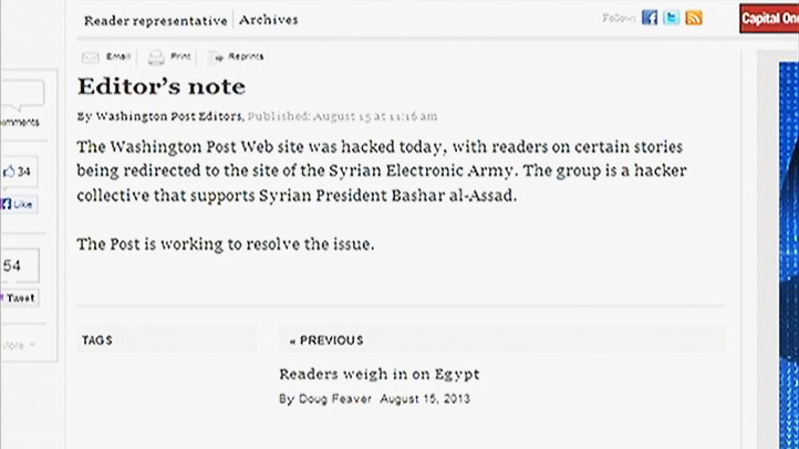 Washington Post Website Hacked