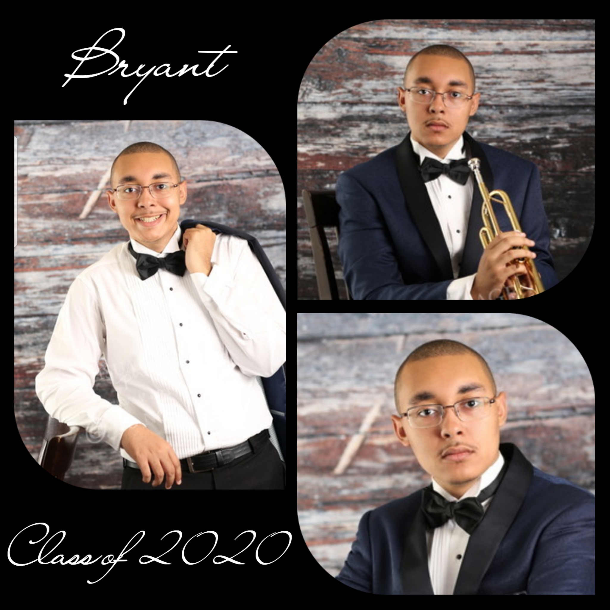 Bryant Vasquez Jr. Bryant <br>Homewood-Flossmoor High School (National Arts Honor Society) <br>Attending Ball State University