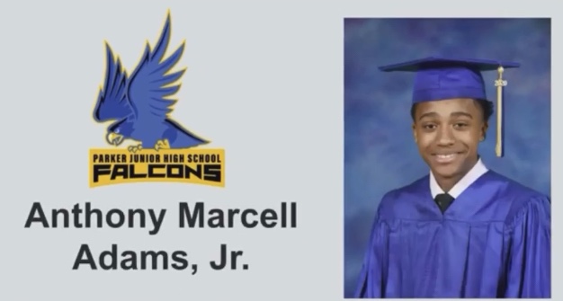 Anthony Marcell Adams, Jr.<br />
Parker Junior High