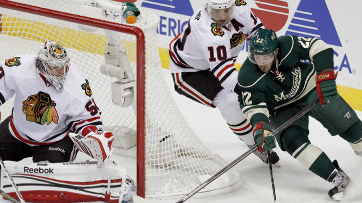 Blackhawks Wild Hockey