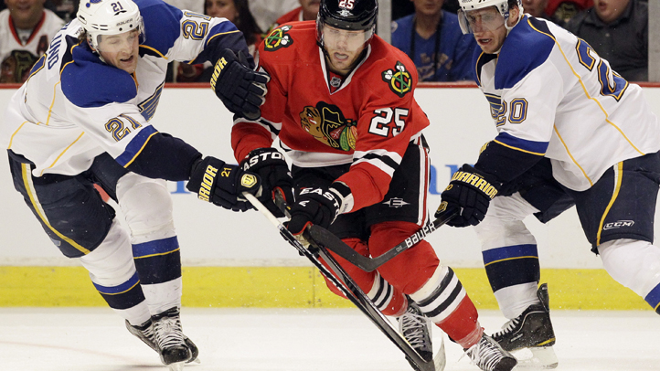 Blues Blackhawks Hockey