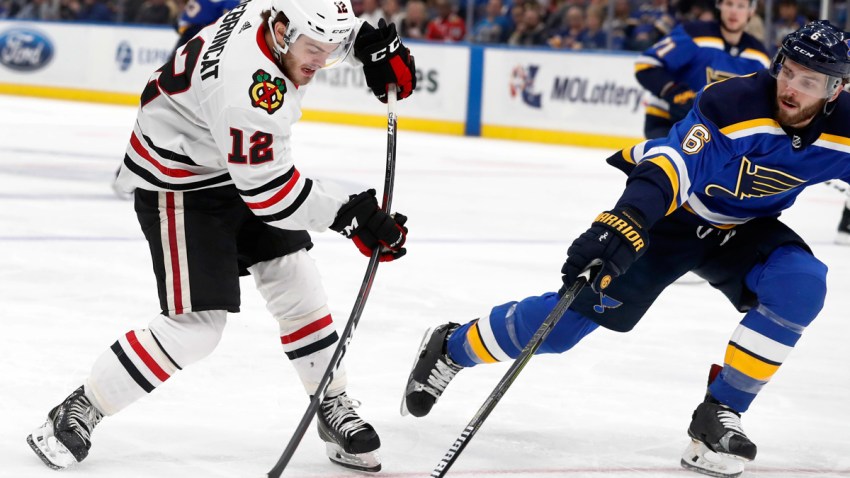 Blackhawks Blues Hockey