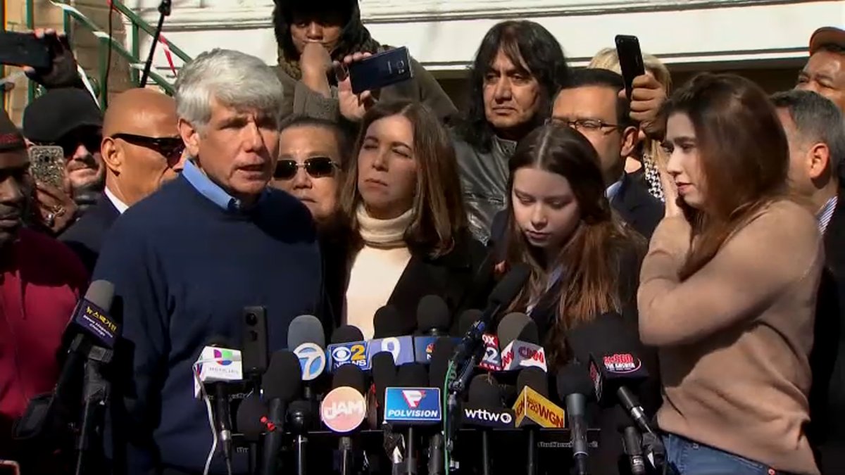 Blagojevich Family Holds ‘Homecoming’ Press Conference at Home NBC Chicago