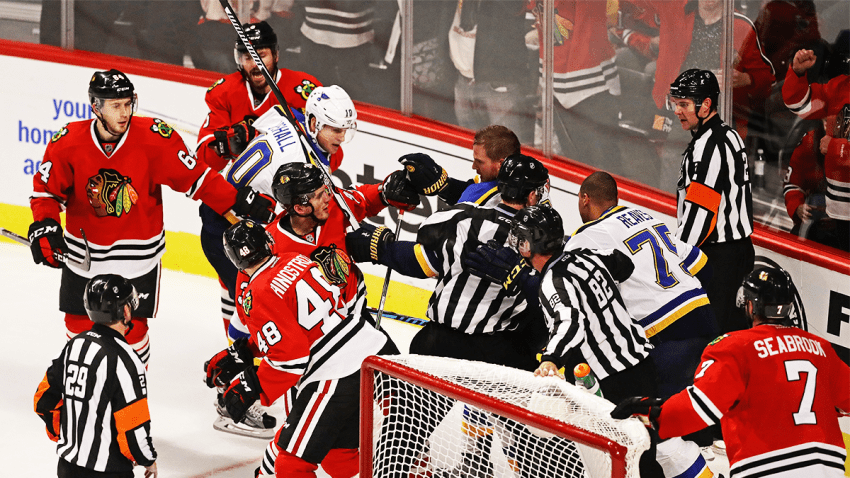 blues blackhawks