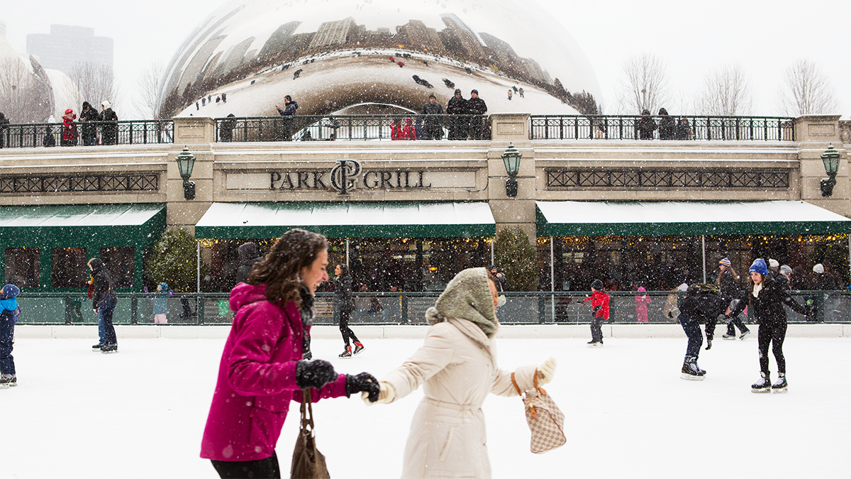 Millennium Park Ice Skating