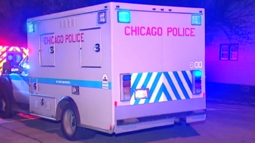 chicago police truck ambulance