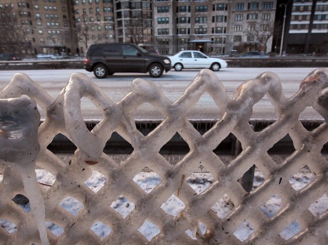 chicago snow road