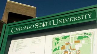 chicago state university sign2