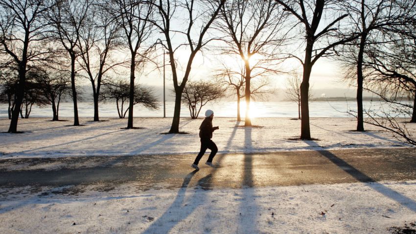 chicago winter running