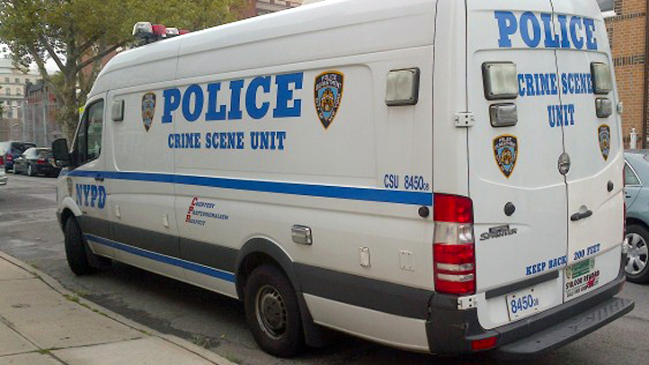 crime scene van