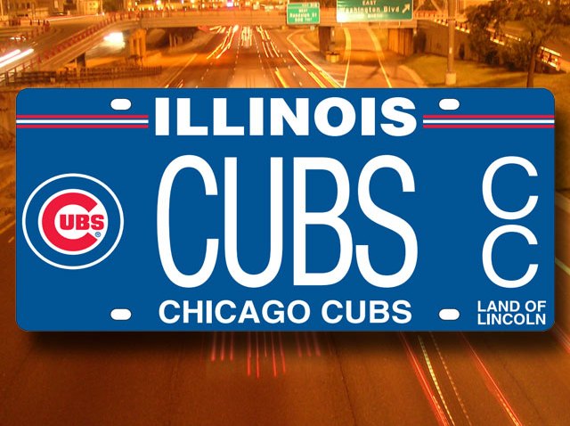 cubs-license-plate
