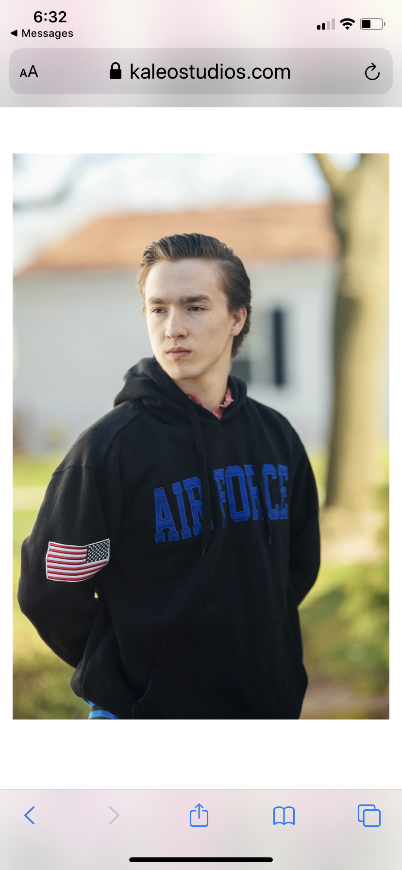 Michael Harbeck <br>Cary-Grove High School <br>Going into the U.S. Air Force