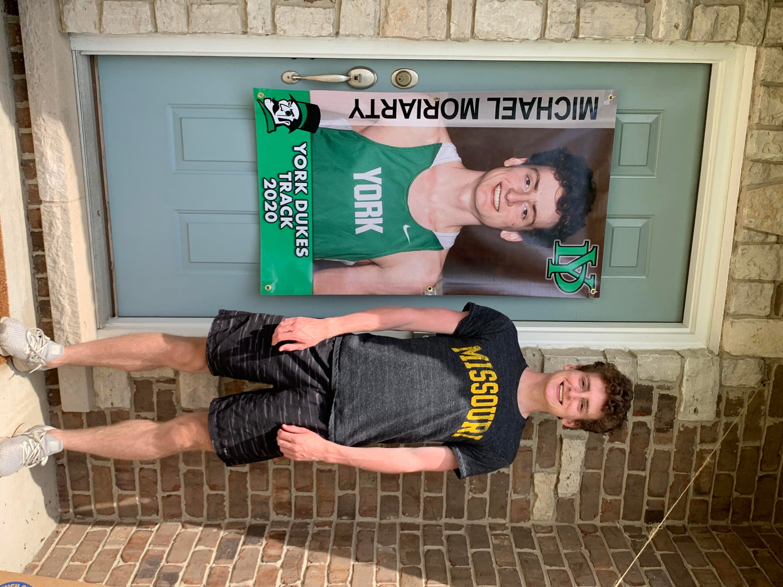 Michael Moriarty <br>York High School in Elmhurst <br>Attending The University of Missouri to study Business