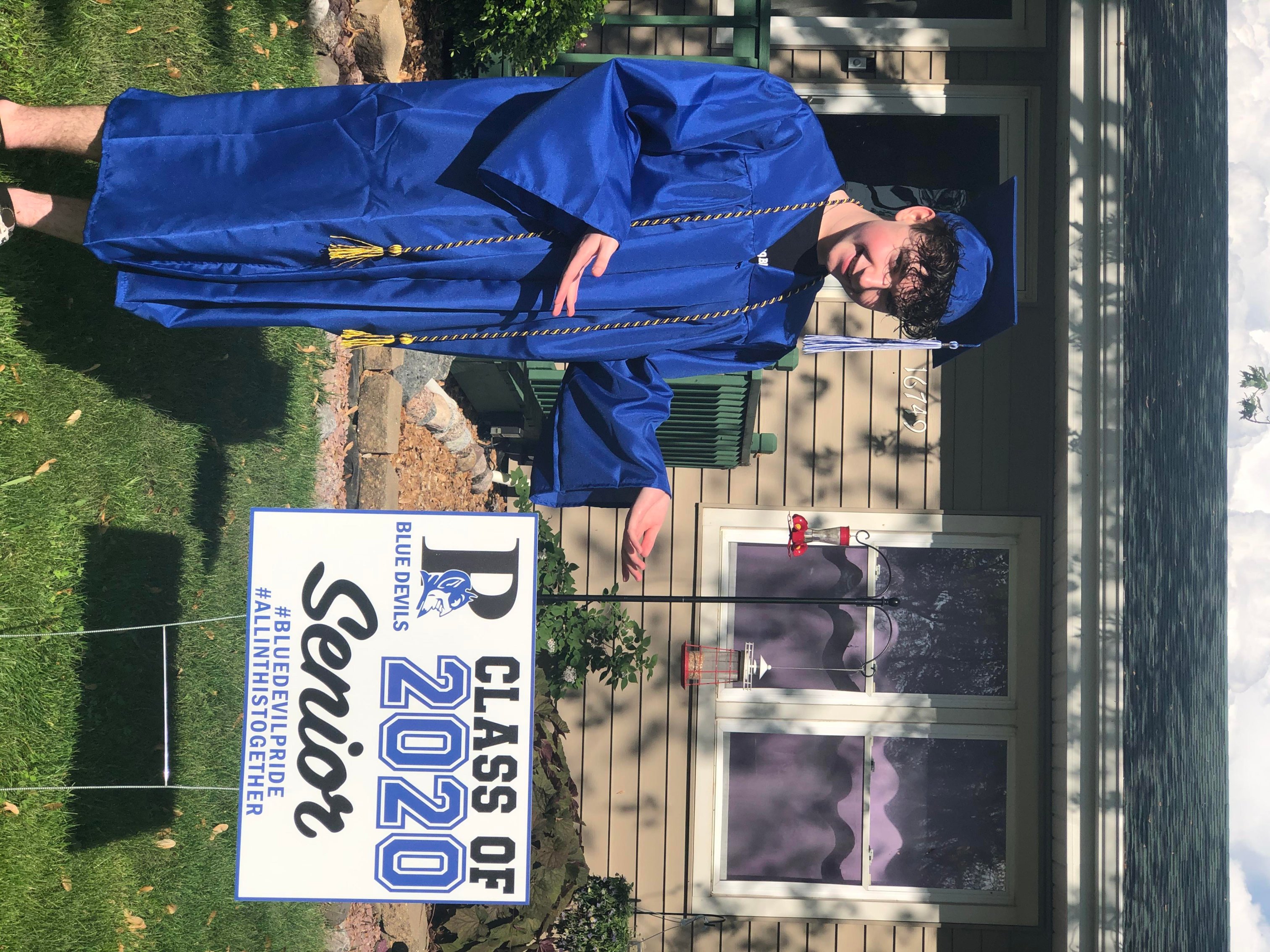 Tommy Brennan<br />
Peotone High School in Peotone, Illinois.<br />
He will be majoring in Music Education