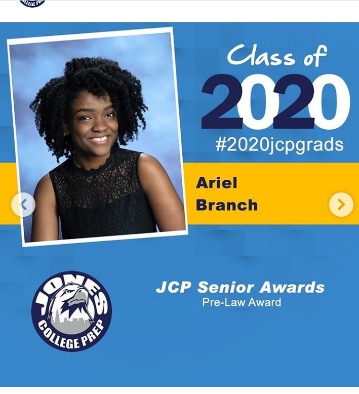 Ariel Branch<br />
Jones College Prep