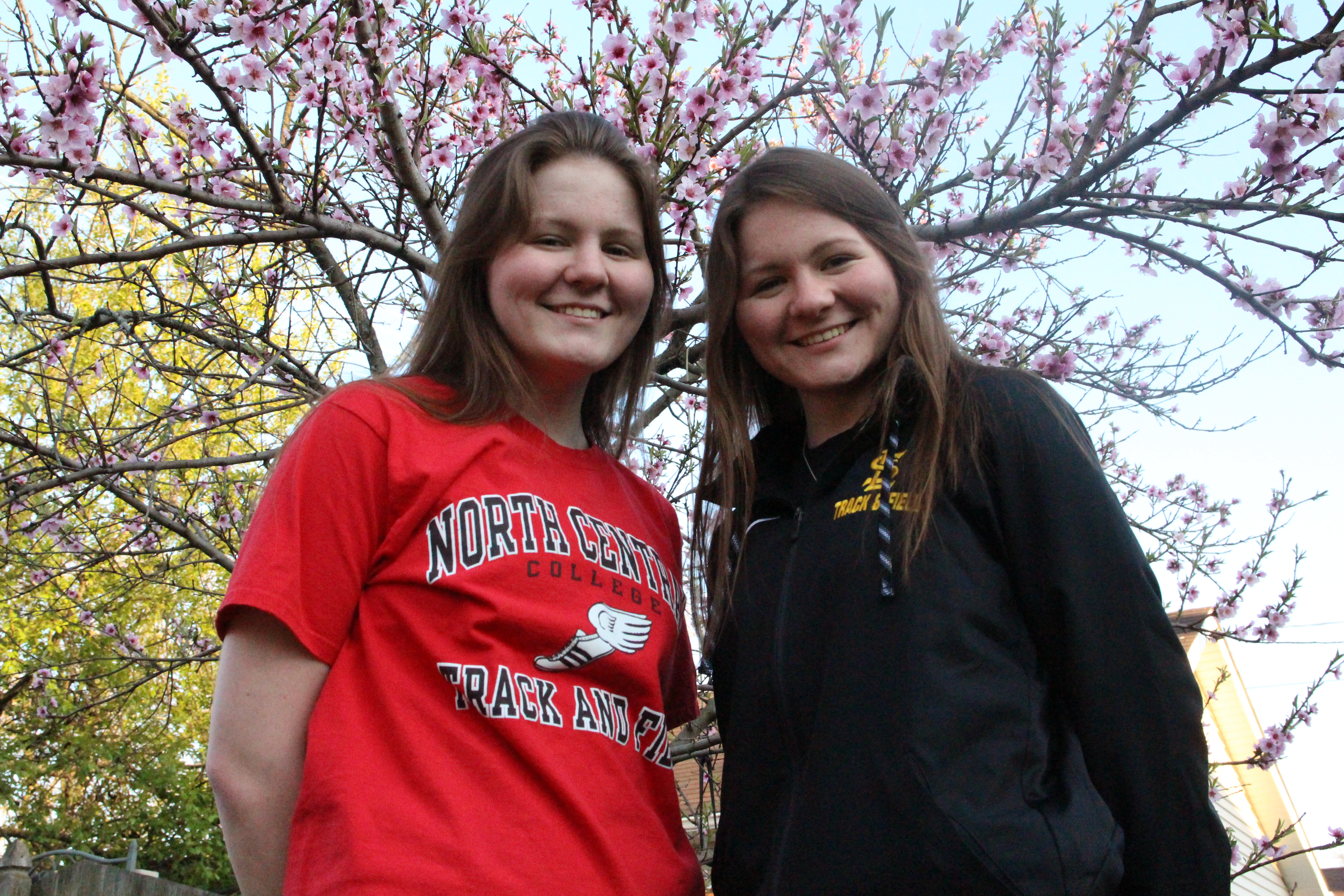Kyra and Grace Harty <br>Laurence High School in Burbank <br>Attending North Central University