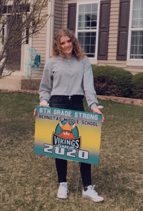 Ashley Ford, Bernotas Middle School.