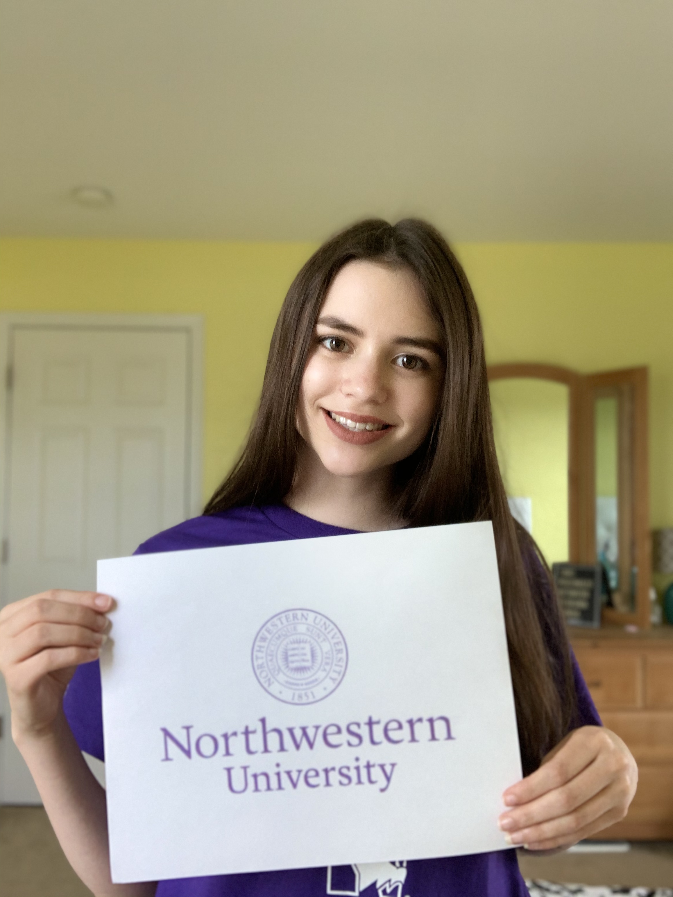 Calista Bourge<br>Yorkville High School<br>Attending Northwestern University