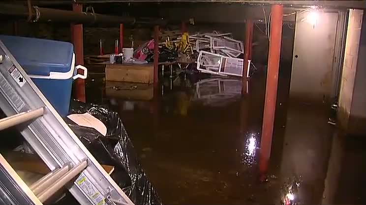 flooded basement Dorchester