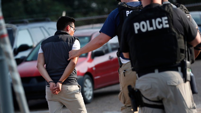 APTOPIX Immigration Food Plant Raids