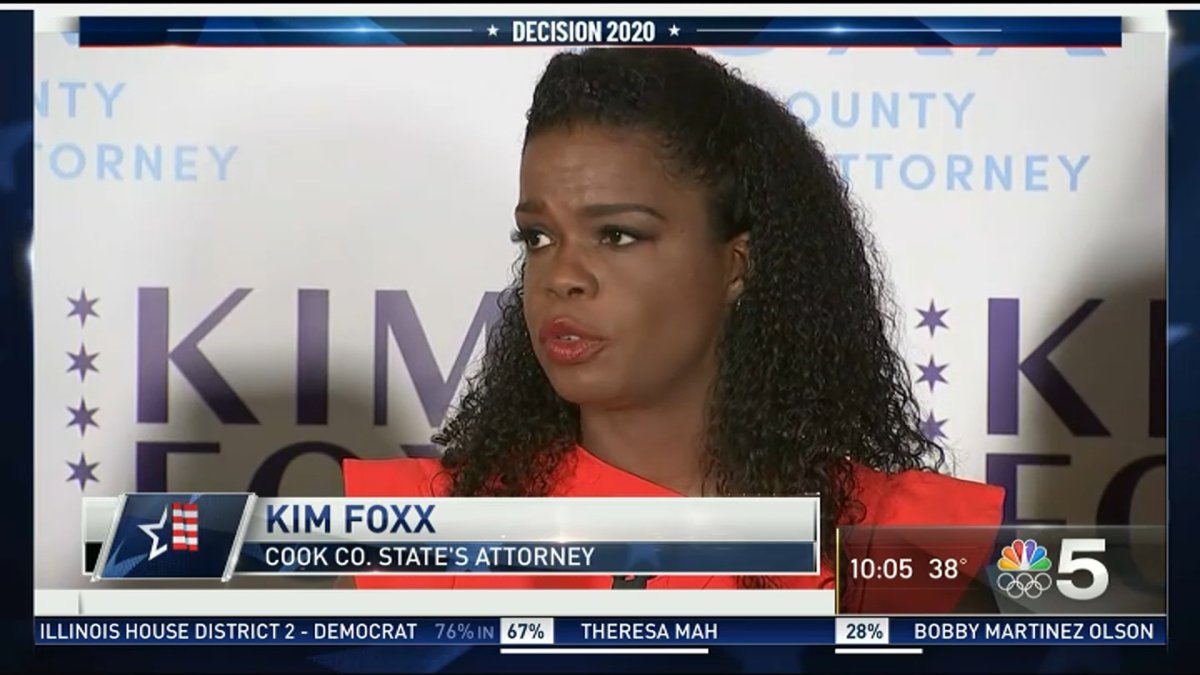 Kim Foxx Wins Democratic Race For Cook County States Attorney Nbc Chicago