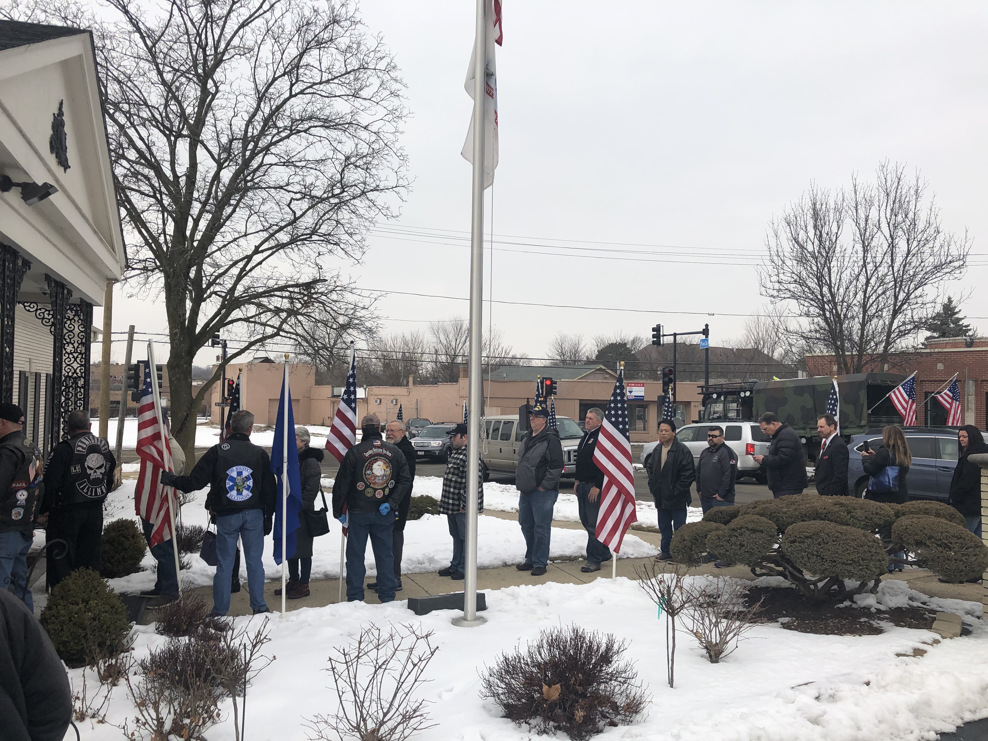 Line Out the Door at Veteran’s Services After Funeral Home Asks for