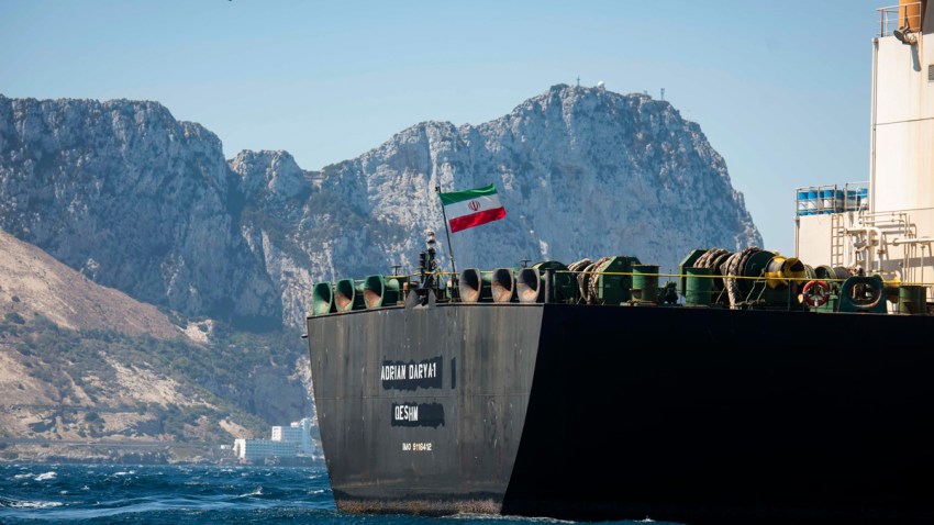 APTOPIX Gibraltar Persian Gulf TensionS