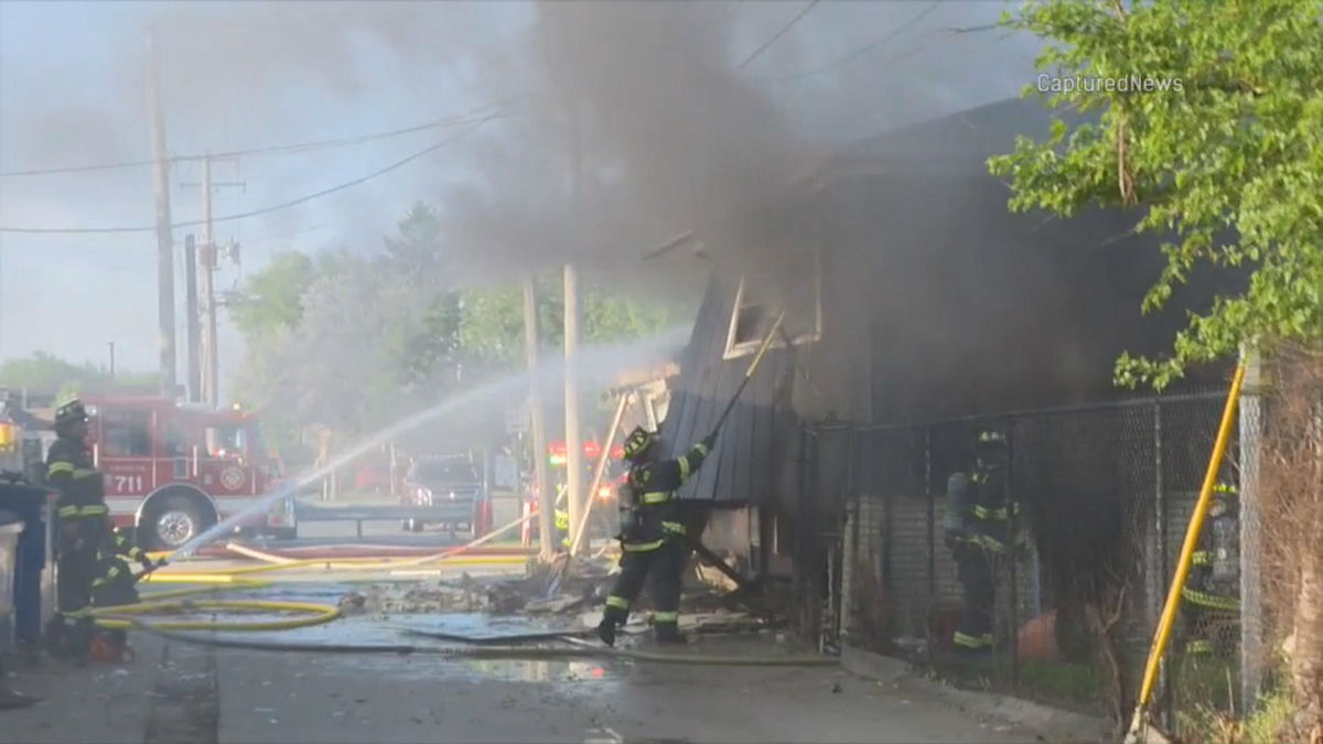 Man Seriously Burned In Summit House Explosion NBC Chicago