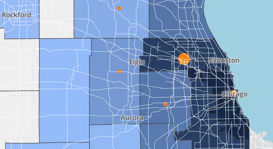 Here S Where You Can Find Out About Coronavirus Cases Closest To You Nbc Chicago